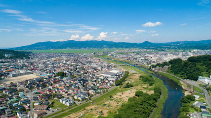 《岩手県》一関市の風景