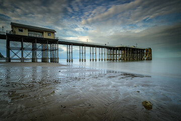 Penarth Pier, Glamorgan just before sunset 4