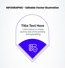 Infographics Design Template - Graph, Pie chart, workflow layout, cycling diagram, brochure, report, presentation, web design. Editable Vector illustration