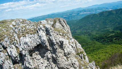 Beautiful landscape, Suva Planina (The dry mountain), Serbia