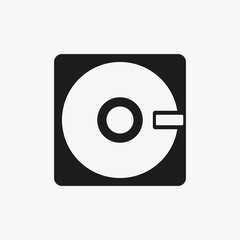 Floppy disk icon in design style. Usage for web and mobile UI design.