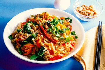 Vegetarian Zucchini Pad Thai