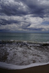 CIELO Y MAR CON TONOS AZULES