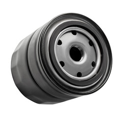 oil filter isolated on white
