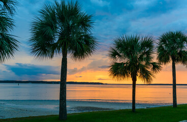 Hilton Head Island, South Carolina, USA, Sunset