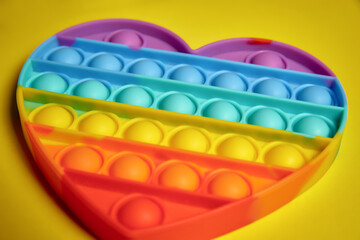 popit color background toy antistress simpldimple heart
