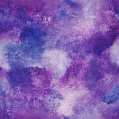 Obraz premium dark purple blue abstract watercolor seamless pattern texture for digital art graphic design and backgrounds