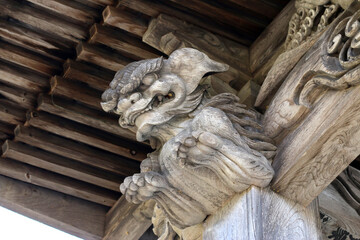 福満虚空蔵尊円蔵寺・彫刻（福島県・柳津町）