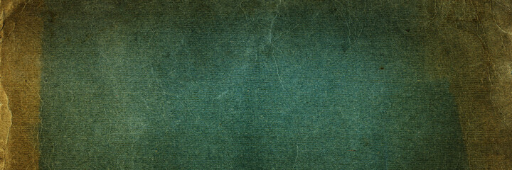 Old paper texture. Rough faded surface. Blank retro page. Empty place for text. Panoramic...