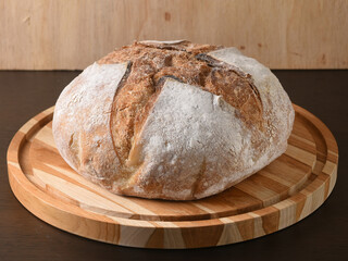 Pão caseiro de fermentação lenta