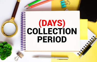 text Collection Period . Business concept reminiscing the unforgettable collection