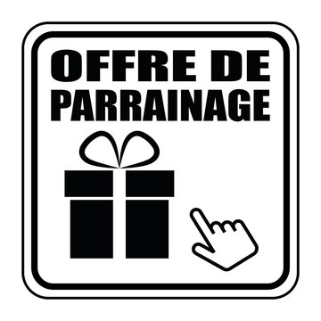 Logo offre de parrainage.