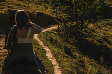 person walking on the road