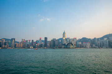 Naklejka premium 香港を旅行している風景 Scenes from a trip to Hong Kong