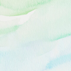 Green and blue watercolor style background vector © Rawpixel.com