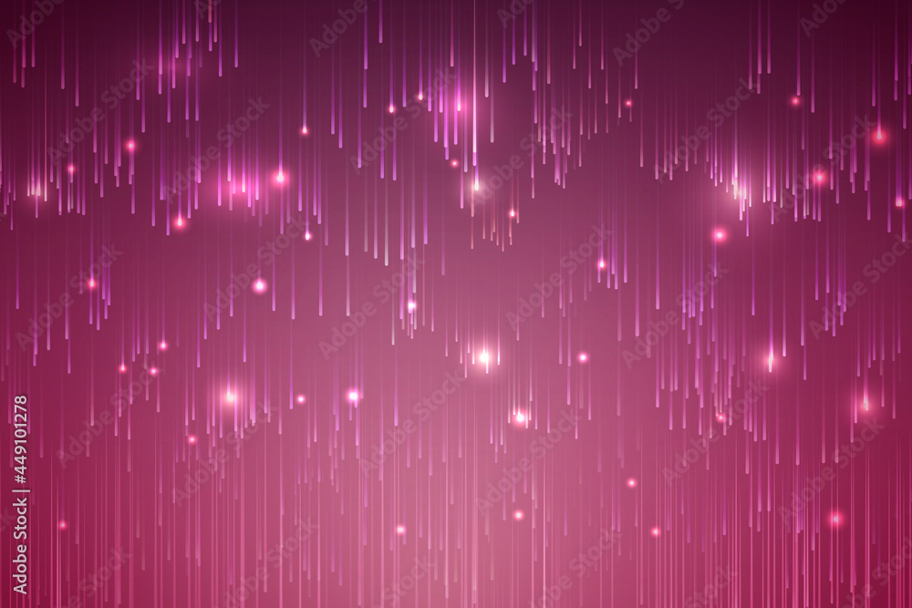 Wall mural red meteor background design vector