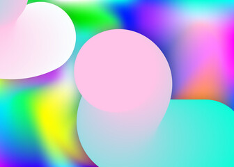 Liquid fluid background with dynamic elements and shapes.