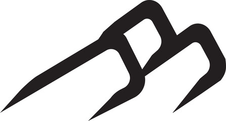 Black mountain line logo