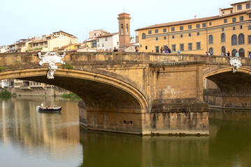 Holy Trinity bridge(Ponte Santa Trinita) Florence