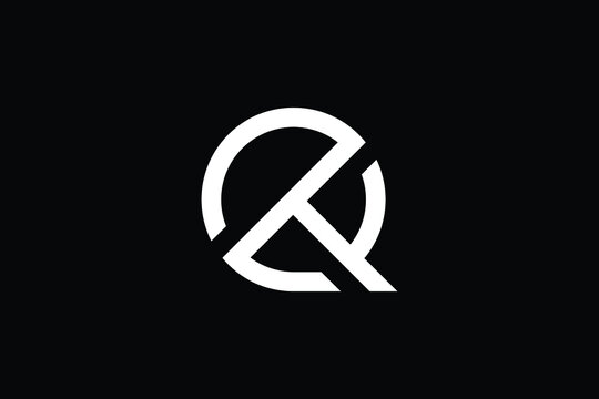 QT logo letter design on luxury background. TQ  logo monogram initials letter concept. QT icon logo design. TQ elegant and Professional letter icon design on black background. Q T TQ QT