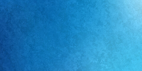 blue background, plaster wall