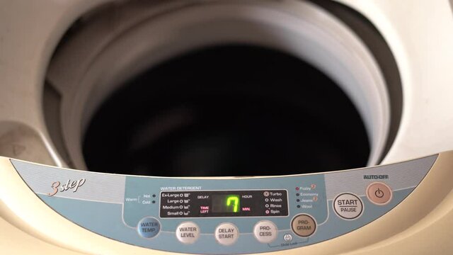stopping spinning washing machin draying drayer.