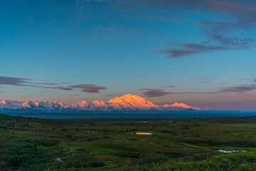 Denali Sunrise From Near Wonder