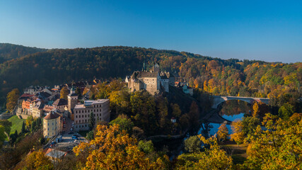 Castle Loket in Czech Republic