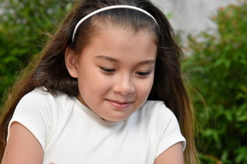 A Youthful Children And Illness Outside