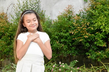 A Minority Children And Hope Outside