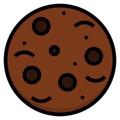 cookies line icon