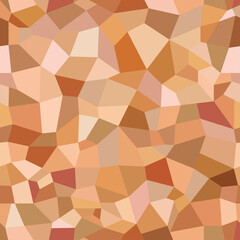 Vector seamless low poly pattern background abstract geometric shapes with multicolored skin tones pattern backgrounds