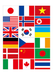 世界の国旗　National Flags
