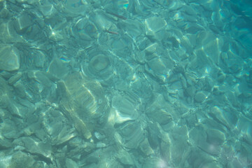 blue rippled water texture background 