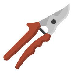 secateurs flat icon