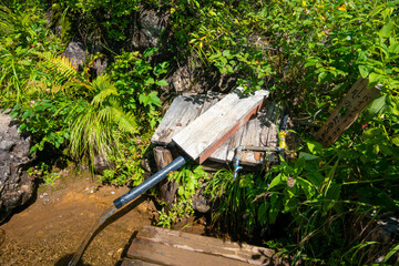 新潟県糸魚川市、妙高市にある火打山、妙高山の登山をしている風景 Scenery of climbing Mount Hiuchi and Mount Myoko in Itoigawa and Myoko City, Niigata Prefecture.