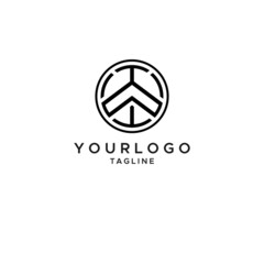 Obraz premium TOT Arrow Logo, TOT logo