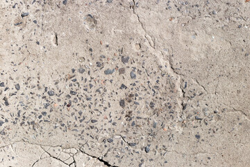 Texture of old dirty gray concrete floor for background