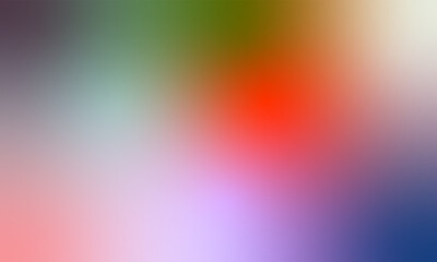 Abstract illustration with gradient blur design. soft multicolored background. Modern horizontal design for mobile applications.