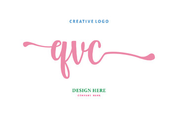 QVC lettering logo is simple, easy to understand and authoritative