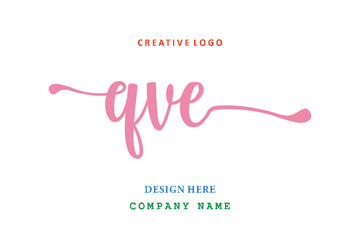 QVE lettering logo is simple, easy to understand and authoritative