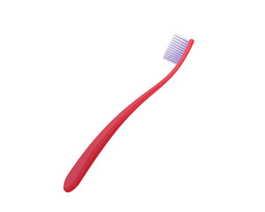 Toothbrush vector illustration in cartoon style. Isolated on white background. Hygiene of the mouth
