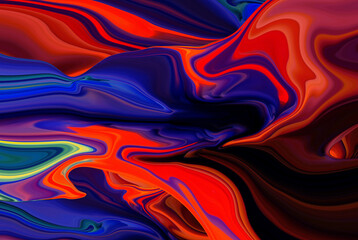 Creative painting colorful abstract on background, Color gradient background design