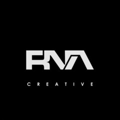 RNA Letter Initial Logo Design Template Vector Illustration