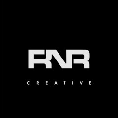 RNR Letter Initial Logo Design Template Vector Illustration