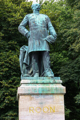 The statue of Albrecht Theodor Emil Graf von Roon by Harro Magnusson located near the Berlin...