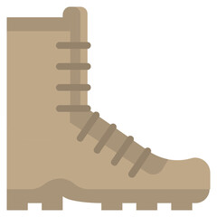 boot flat icon