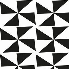 abstract black and white chessboard background
