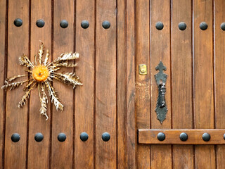 doors on which Eguskilore weighs - in Basque folklore, a flower with a special power that protects...
