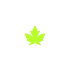 Green Leaf Icon Vector Illustrations icon